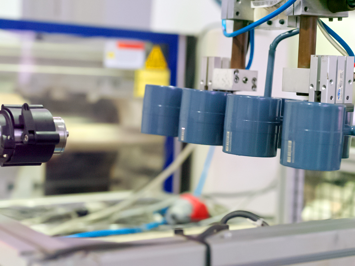 Laser marking in the range of PVC-U pressure accessories