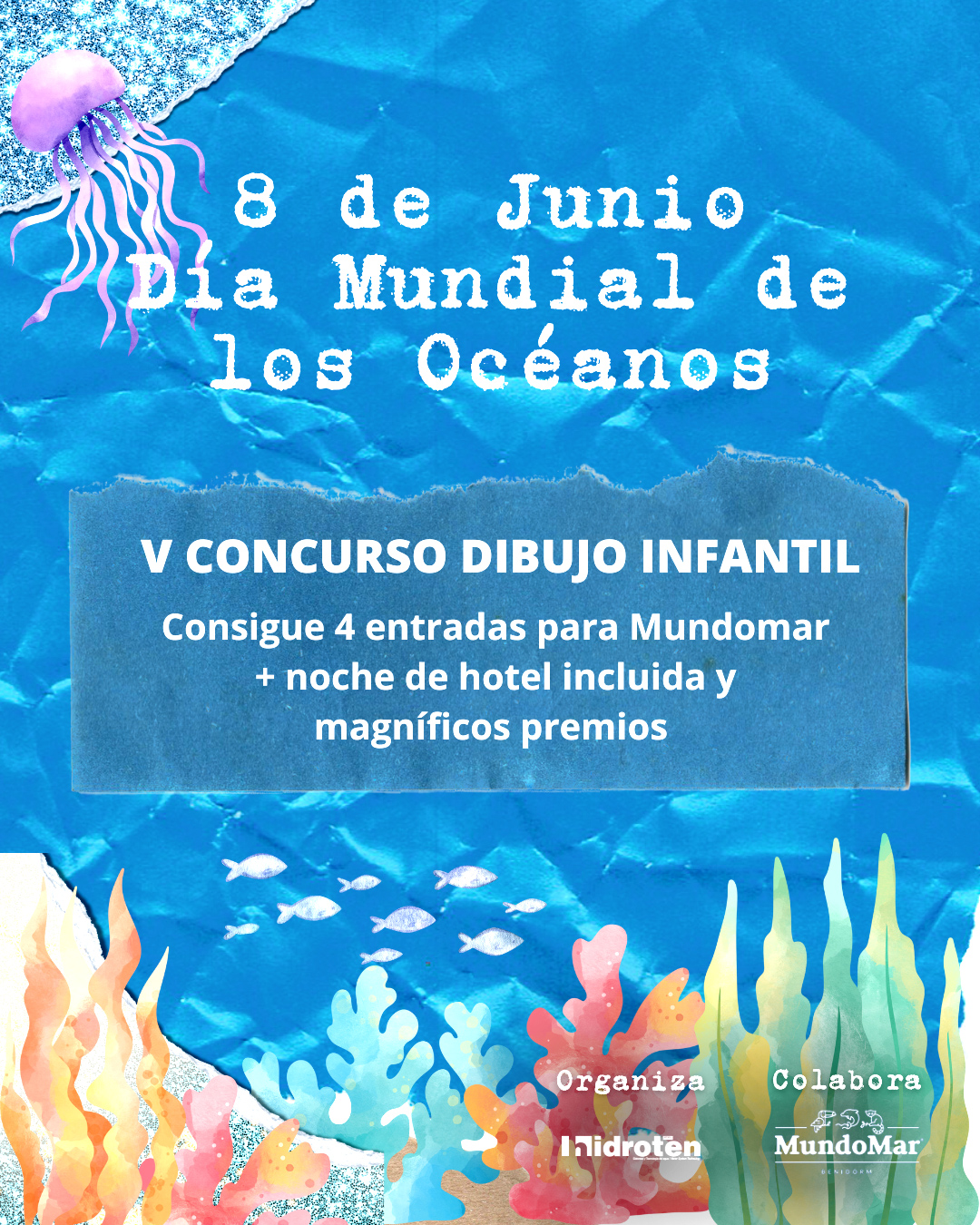 V concurso de dibujo infantil Hidroten – FINALIZADO